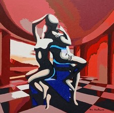QUADRO MODERNO DIPINTO A MANO