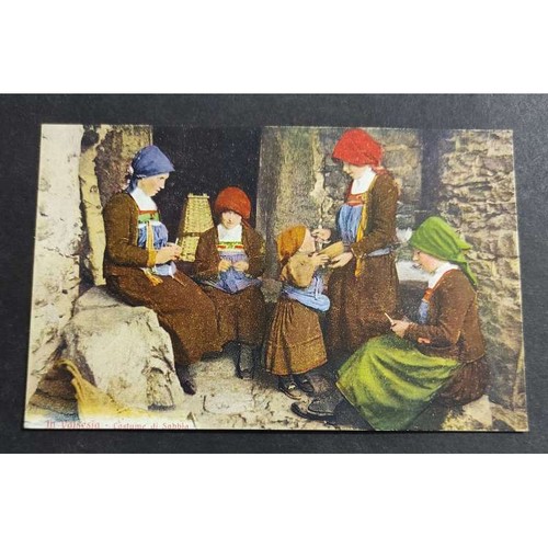 Cartolina costume sabbia - ,