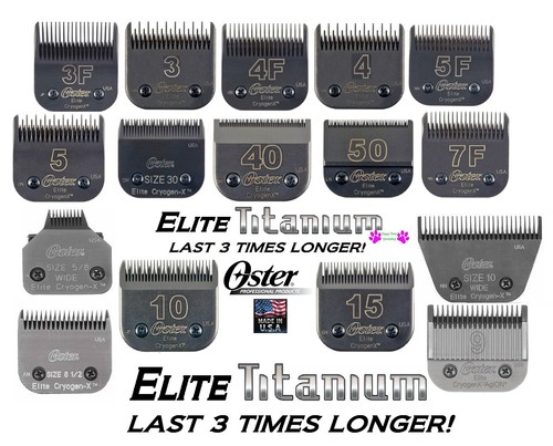 Oster elite titanium cryogenx - elite,