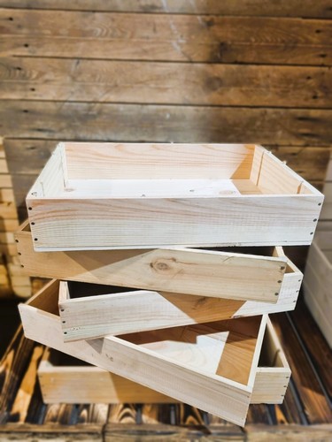 Cassa legno shallow plain - cassa,