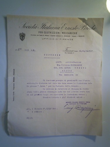 Lettera societa italiana - lettera,