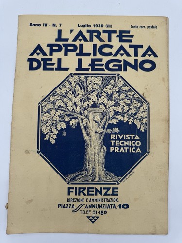 Rivista arte applicata del - rivista, l’arte
