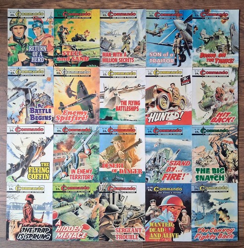 Commando comics job - commando,
