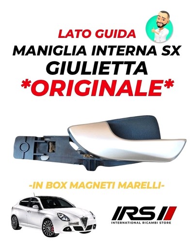 Maniglia interna satinata - maniglia,