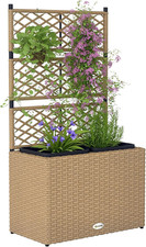 Fioriera  Con Traliccio 2 Vasi