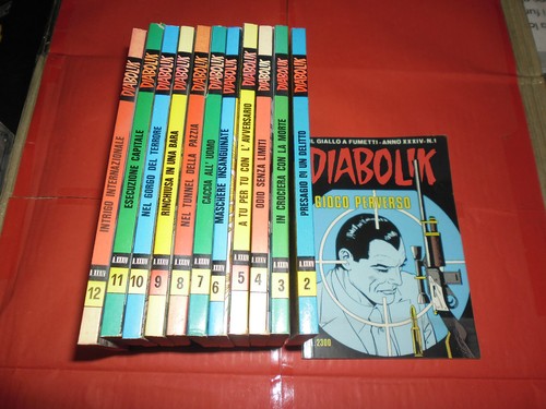 Diabolik rare complete - rare,