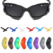 hdhut Kit Lenti Polarizzate e Gomma per Occhiali da Sole Ventilati Oakley Jawbone - Opt.