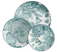 Servizio Piatti Elegante Set 18 Pezzi Casa Milano In Porcellana Made In Italy