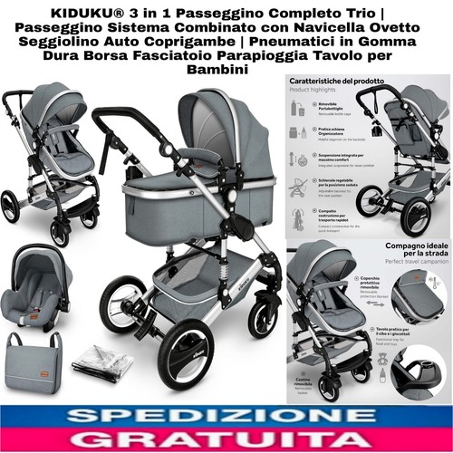 Passeggino trio - passeggino,