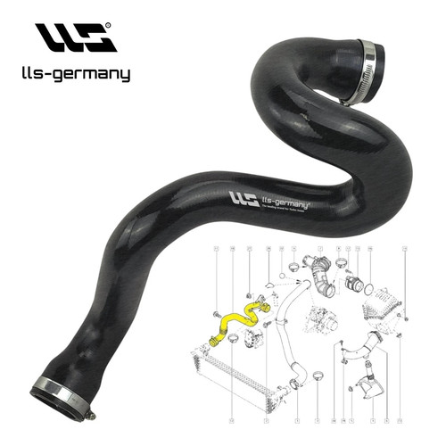 Tubo turbo intercooler per