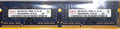 Barrettes ram identiques - ram,