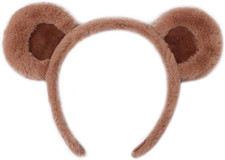 Cerchietto orecchie orso