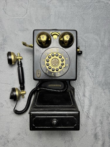 Telefono antico parete in - telefono,