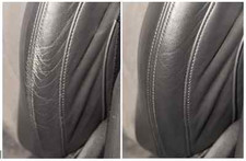 Colore Ritocco Interni Sedili Pelle Spallina Mercedes Benz Schwarz Nero Seduta 