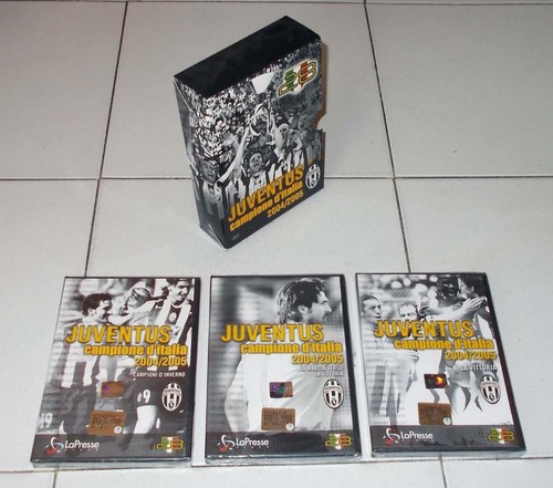 Box dvd juventus campione - box,