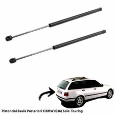 2  MOLLE A GAS PISTONI PISTONCINI PORTELONE BAGAGLI BMW SERIE 3 TOURING (E36)