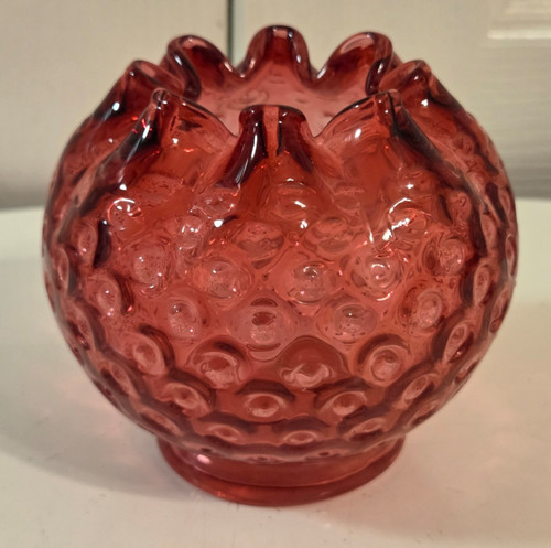 Vaso vetro vintage fenton - vetro,