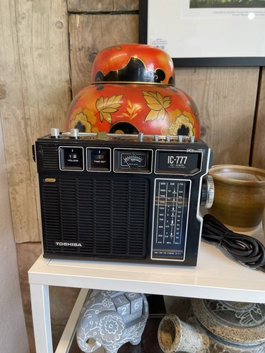 Radio classica vintage toshiba - vintage,
