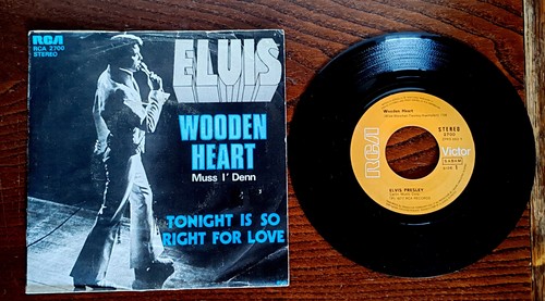 Elvis presley wooden - , 7"