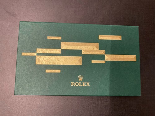Scatola box rolex verde - box,