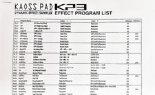 Korg Kaoss Pad KP3 Dynamic