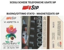SCEGLI SCHEDE TELEFONICHE USATE SIP -MAGNETIZZATE-BUONO/OTTIMO STATO-PARTE 3