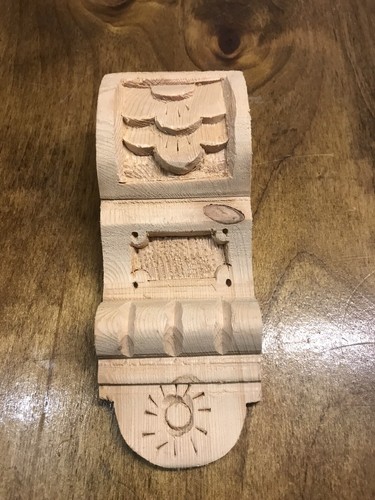 Corbel legno 1 sole - corbel,