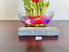 Vintage Floreale Foglia Figurale Legno Stampa Blocco Metallo Timbri Decorate 87