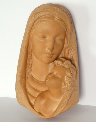Statua terracotta giovanni - statua,