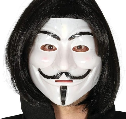 Halloween maschera anonymous - -,
