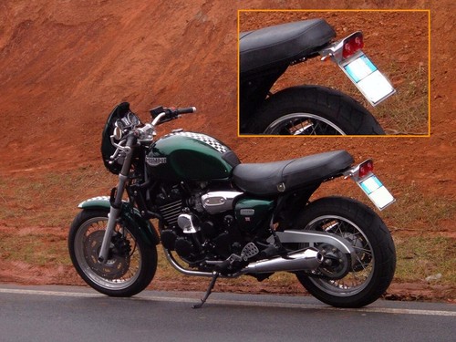 Parafango alluminio moto - alluminio,