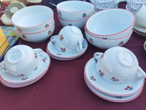 Servizio colazione vintage