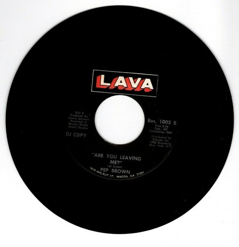 Soul rpm pep brown - 70's,