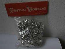 Decorazione albero Natale COMETA argento filo 2 metri 40 cm Christmas decoration