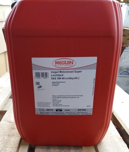 L olio motore meguin - €/l,