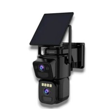 Telecamera Smart a Doppia Lente con Pannello Solare Wi-Fi 6MP