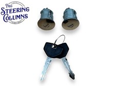 01-10 PT Cruiser 07-11 Nitro Porta Blocco Cilindro Set 2 Tasti Cromo Nuovo