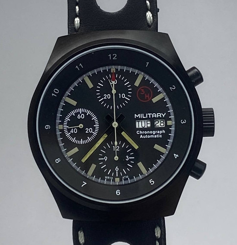 Military chronograph - chronograph, 3h