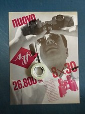 Rara Pubblicita’ Binocolo AGFA 8x30 1961