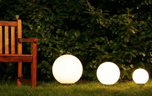 Set luci sfera da - di, a