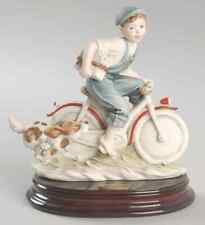 Statuina GIUSEPPE ARMANI, fatta a mano, troppo tardi a scuola, originale Scatola Certificata 259C