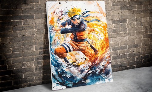 Naruto acquerello arte - acquerello, su