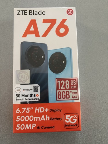 Zte blade a76 128gb hd - zte,