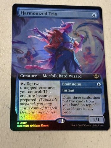Mtg borderless foil - mtg,