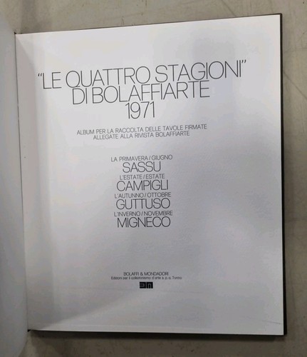 Bolaffiarte 1971 litografie - bolaffiarte,