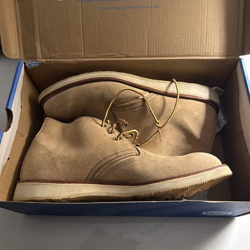 Stivali chukka red wing 3143 - red,