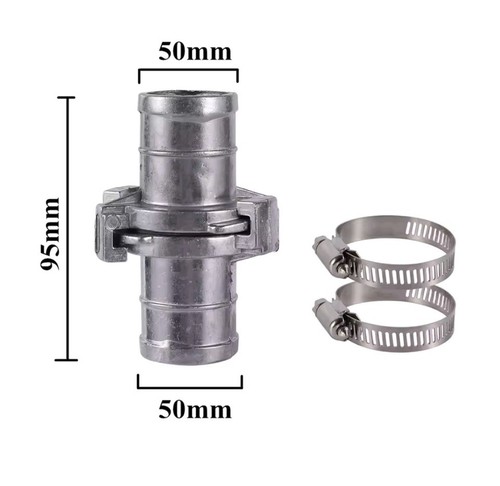 Giunto inox 50mm - inox, tubo