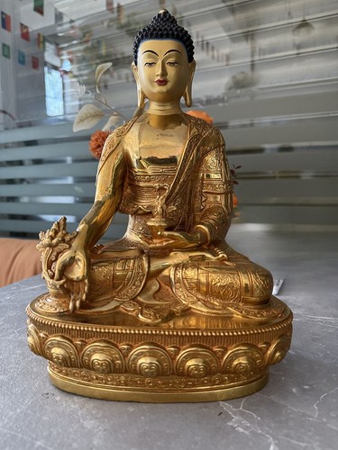 Statua buddha antica bronzo - antica,