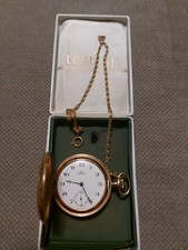 Orologio Carica Manuale  Da Taschino LORIDAL Swiss Funzionante Dorato