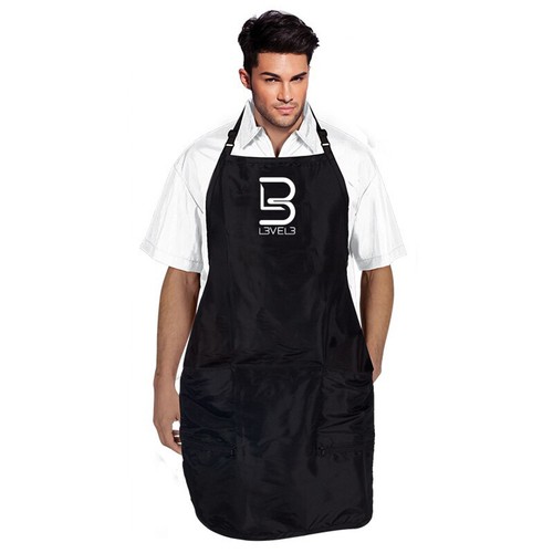 L3vel3 apron black grembiule - black,
